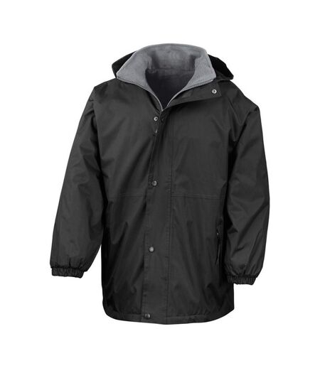 Veste Adulte Noir Gris Result