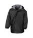 Veste Adulte Noir Gris Result-1