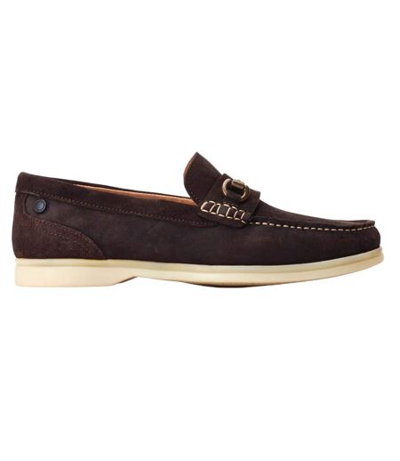 Mocassins Homme Marron Foncé Base London