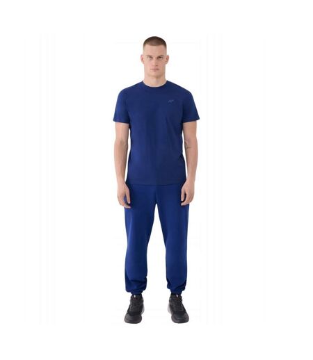 T-shirt Motif/style Uni Homme Bleu Foncé 4F