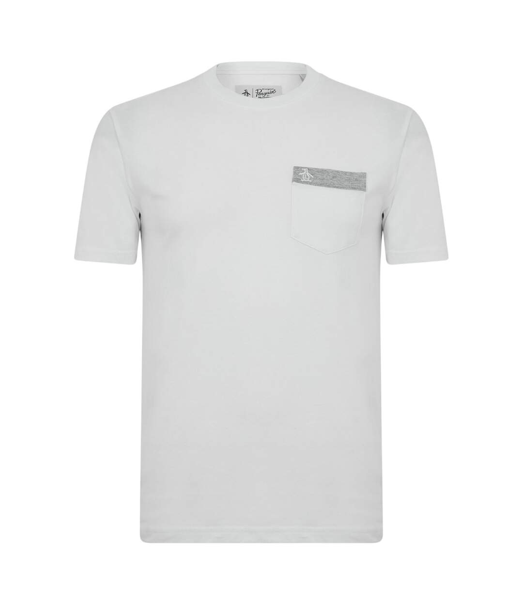 T-shirt Motif/style Logo Homme Blanc Original Penguin-1