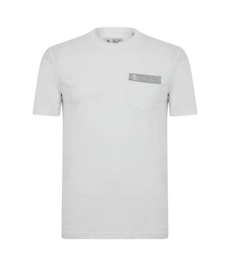 T-shirt Motif/style Logo Homme Blanc Original Penguin