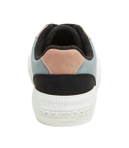 Baskets Motif/style Blocs De Couleurs Cheery Femme Noir Rocket Dog