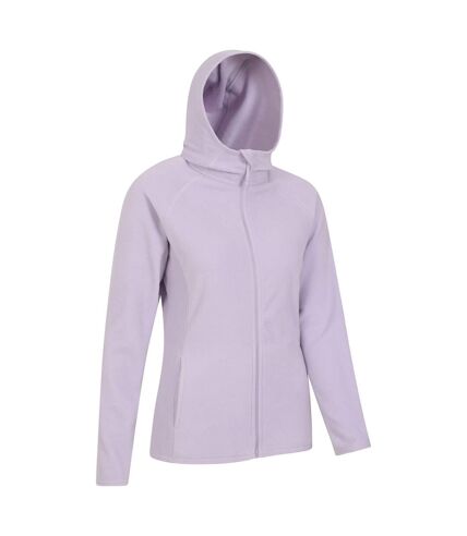 Mountain Warehouse Womens/Ladies Camber Hooded Fleece (Purple) - UTMW993