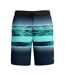 Mens Bondi Board Shorts Black Blue Speedo-2