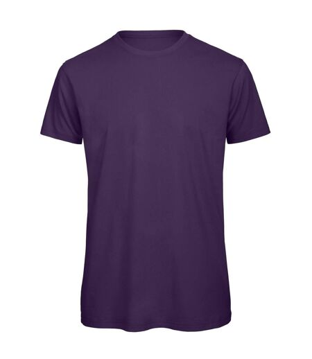 T-shirt En Coton Bio Homme Violet B&C Favourite