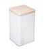 Boîte à Riz Scandi 18cm Blanc-5