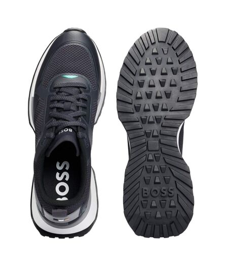 Baskets jonah adulte bleu foncé Boss