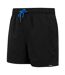 Short De Bain Mawson Homme Noir Bleu Vif Regatta-4