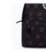 Unisex Black King Crown Pattern Backpack with Padded Straps | School Travel Bag-4