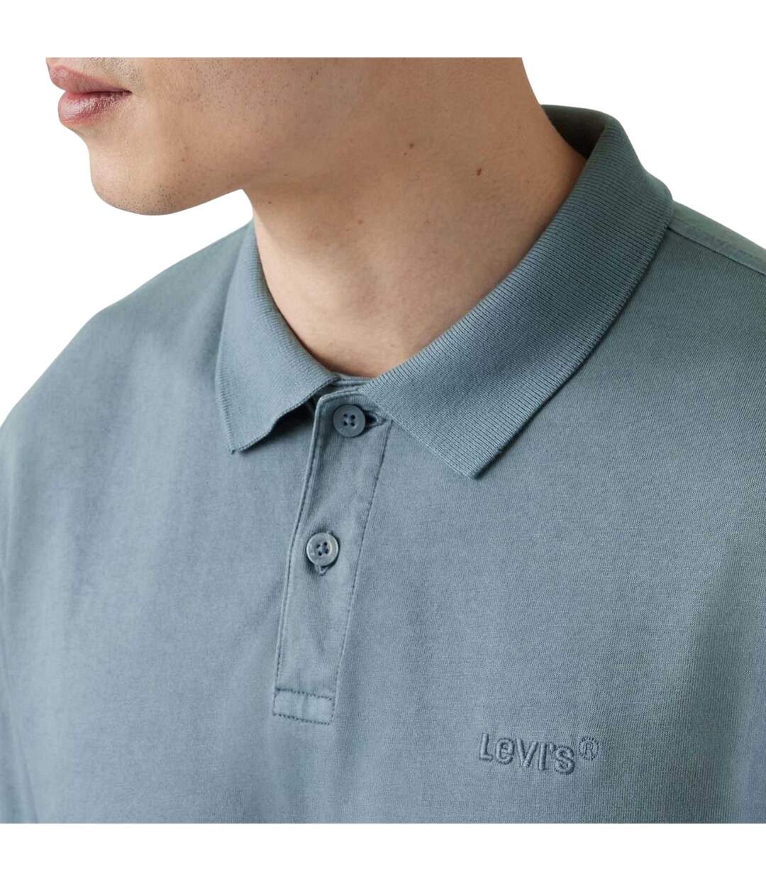 Polo Authentic Homme Bleu Levis-3