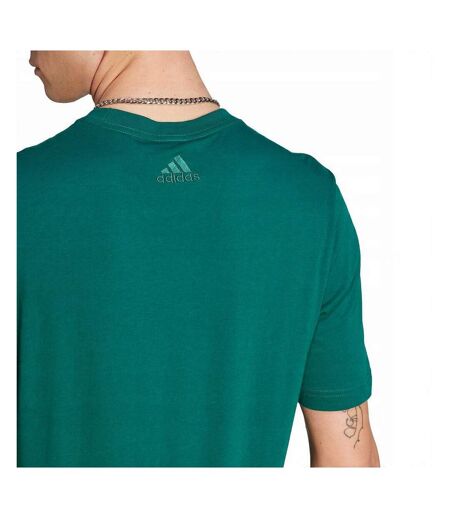 T-shirt Manches Courtes Lin Sj Homme Vert Adidas
