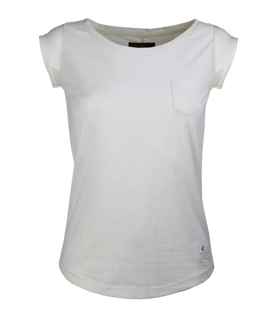 Tee - shirt col bateau 1 poche DOMY2-1