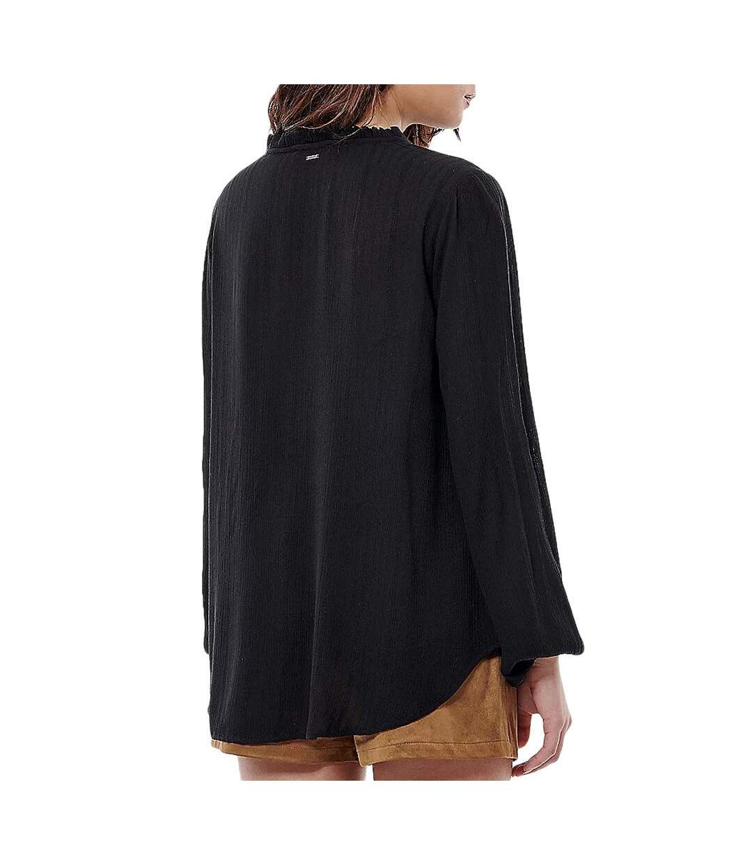Blouse noir femme kaporal binta-2