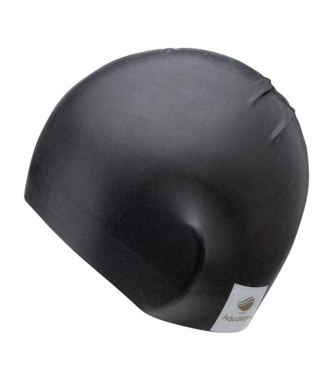 Bonnet De Bain Primecap Adulte Noir Aquawave-2