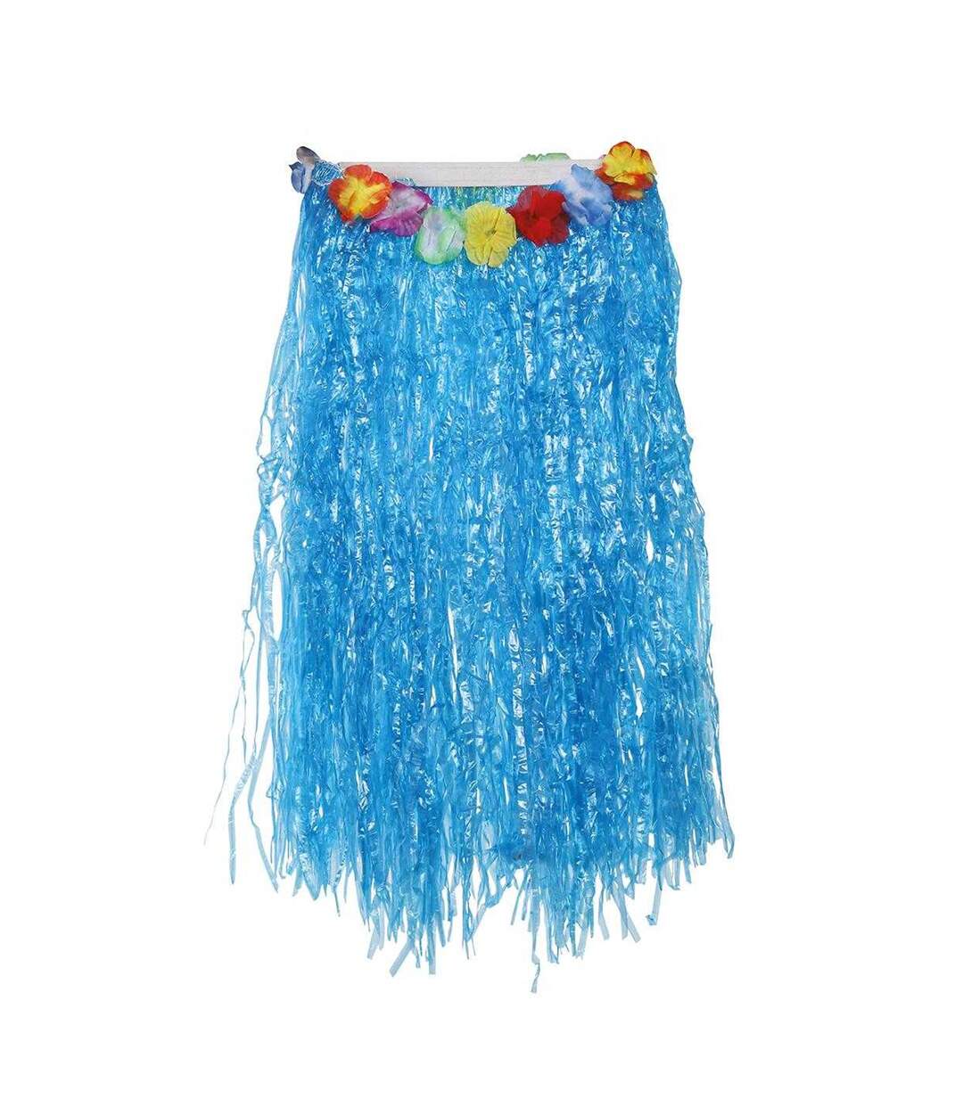 Jupe De Déguisement Motif/style Fleurs Hawaiian Femme Bleu Foncé Fiestas Guirca-2