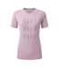 Womens/ladies Dont Hold Back T-shirt Purple Dhb-1