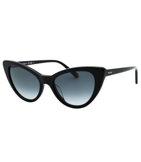 Womens/ladies Cat Eye Sunglasses One Size Dark Grey Generic