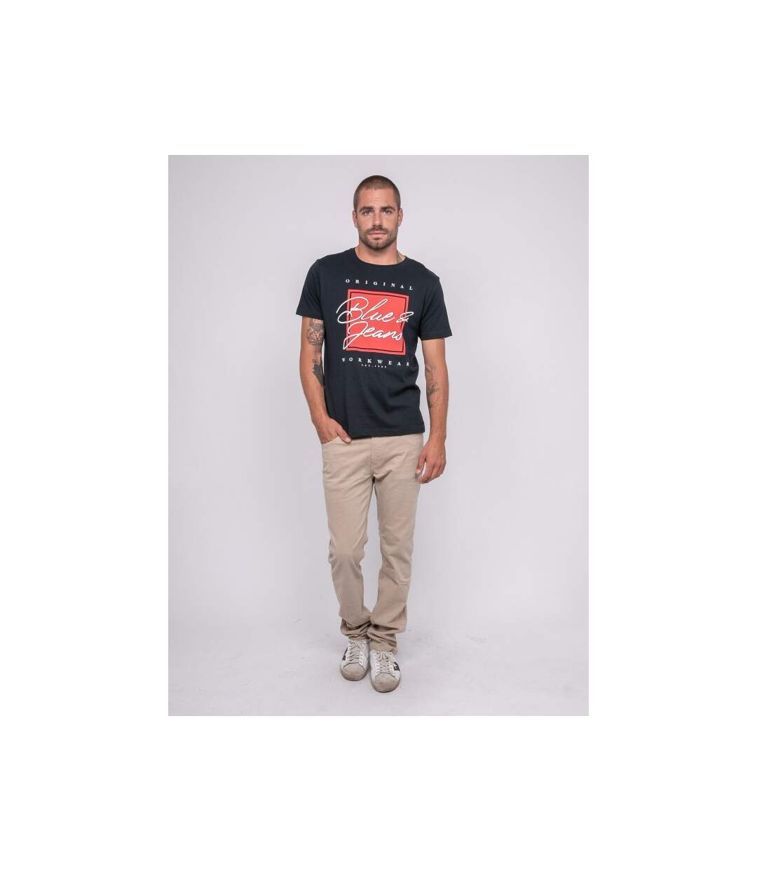 T-shirt pur coton à motif JABLOTE-4