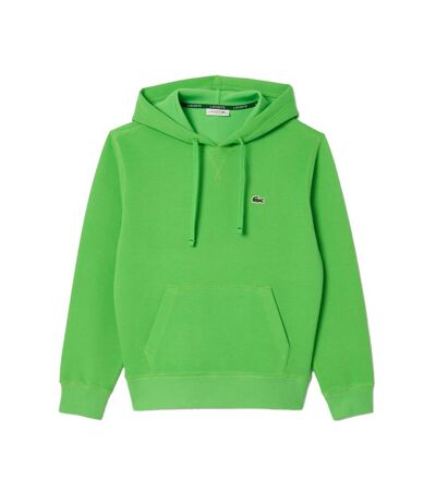 Sweat à capuche femme vert Lacoste
