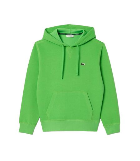 Sweat à capuche femme vert Lacoste