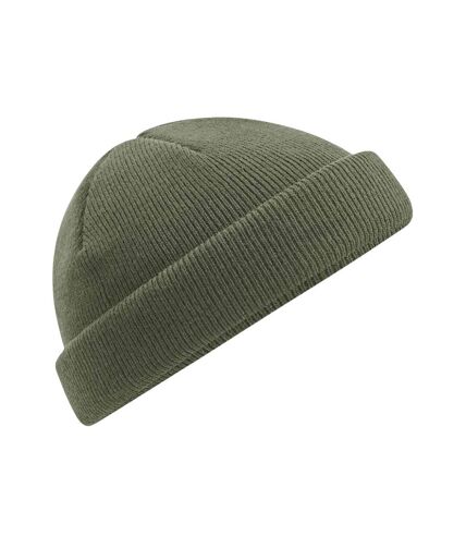 Beechfield Unisex Adult Fisherman Recycled Beanie (Olive Green)