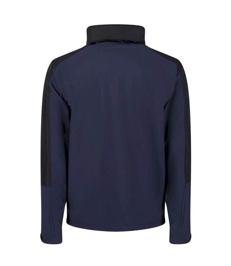 Reid Mens Softshell Wind Resistant Water Repellent Jacket Navy Blue Regatta