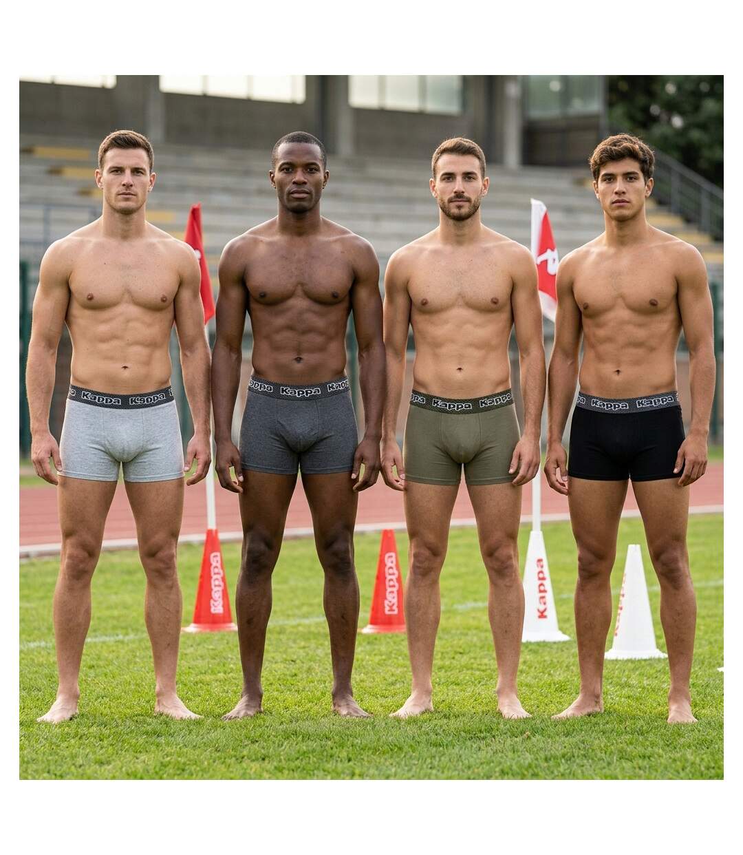KAPPA Boxers Homme Pack de 4 (Lot) - Coton, Coffret Cadeau-2