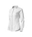 Chemisier Manches Longues Style Femme Blanc Malfini-3