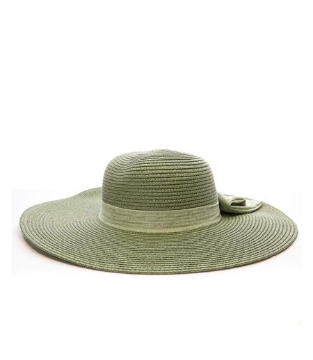 Chapeaux kaki  femme via lorenzo capeline ivoire