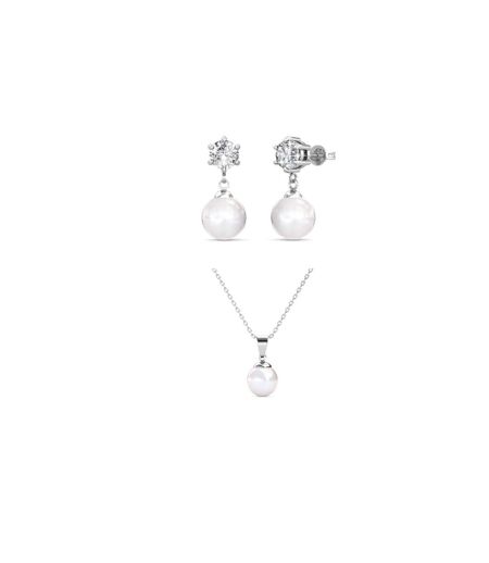 Parures Pauline Full Moon Pearl, Perle d’imitation