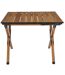 Table de Camping Pliable Mariposa 60cm Naturel-2