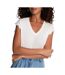 T-shirt blanc femme morgan decume-1
