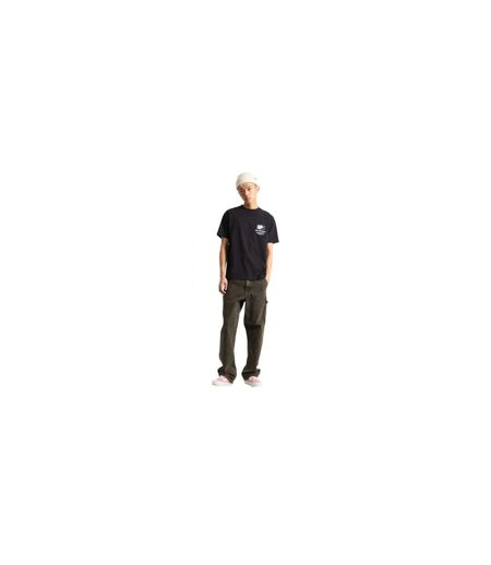 Mens Off The Wall Graphic Print T-shirt Black Vans
