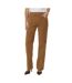 Pantalon velours marron femme vero moda melisa straight-1