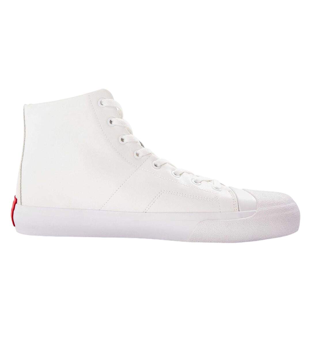 Mens Dyer Hito Low Cut Flat Trainers White Hugo-1
