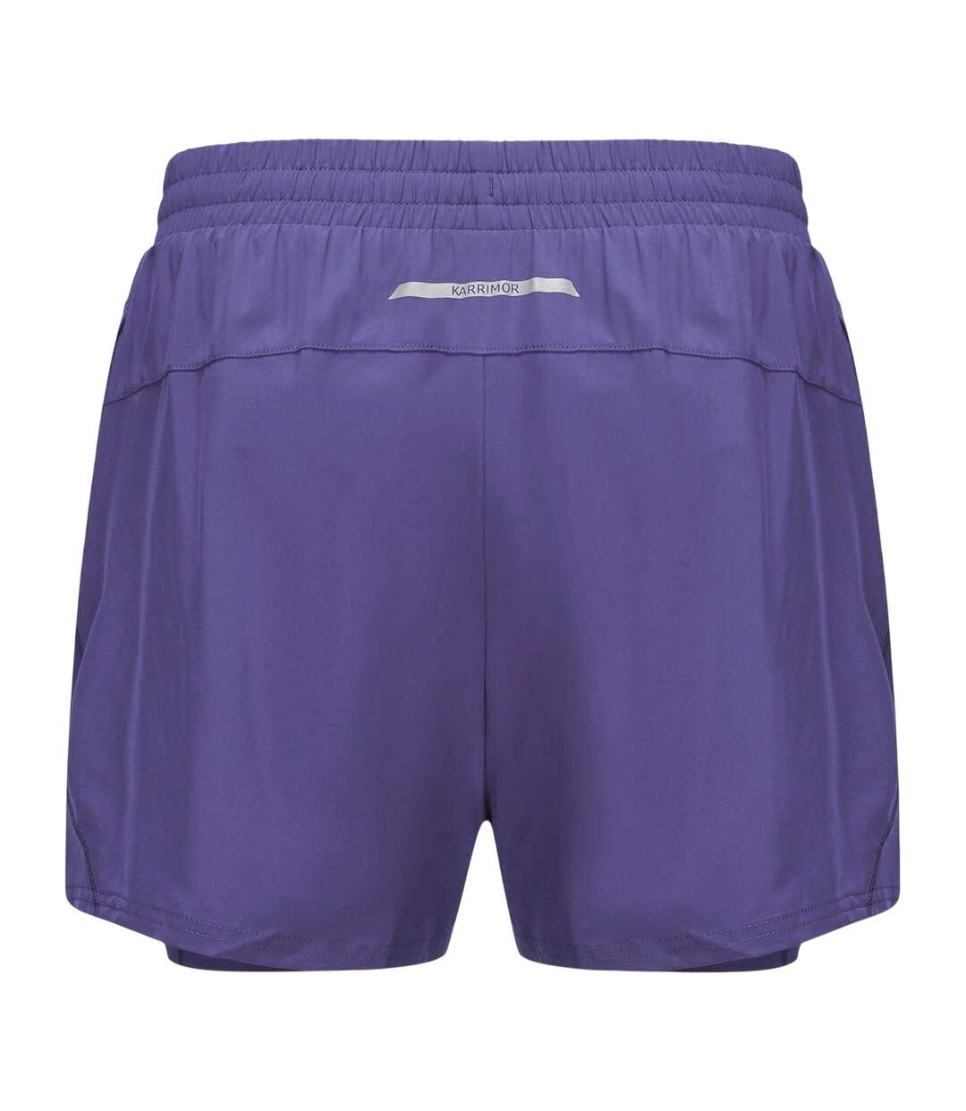 Short De Course Motif/style 2-en-1 Femme Violet Karrimor-2