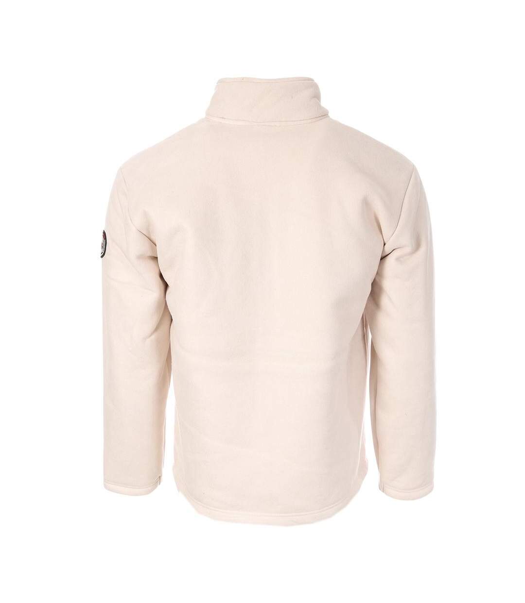Veste en daim écru homme paname brothers steve-2