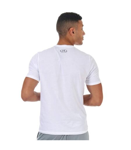 T-shirt manches courtes sportstyle homme blanc Under Armour