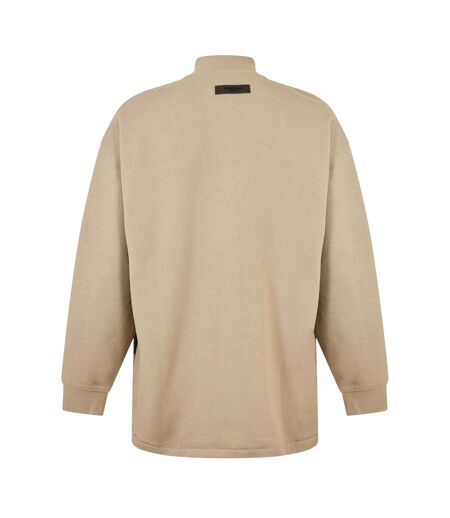 Mens Logo Crew Neck Sweatshirt Seal Grey Fear Of God Essentials