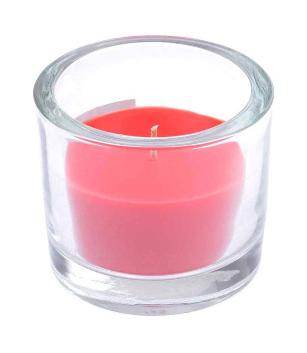 Bougie Verrine Parfumée Essentiel 9cm Fraise-1