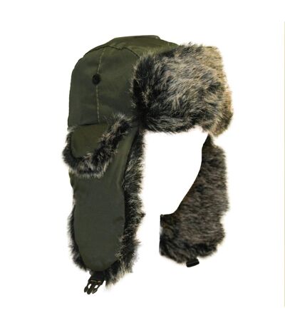 Flagstaff Headgear - Chapeau de trappeur - Adulte (Kaki) - UTUT1565