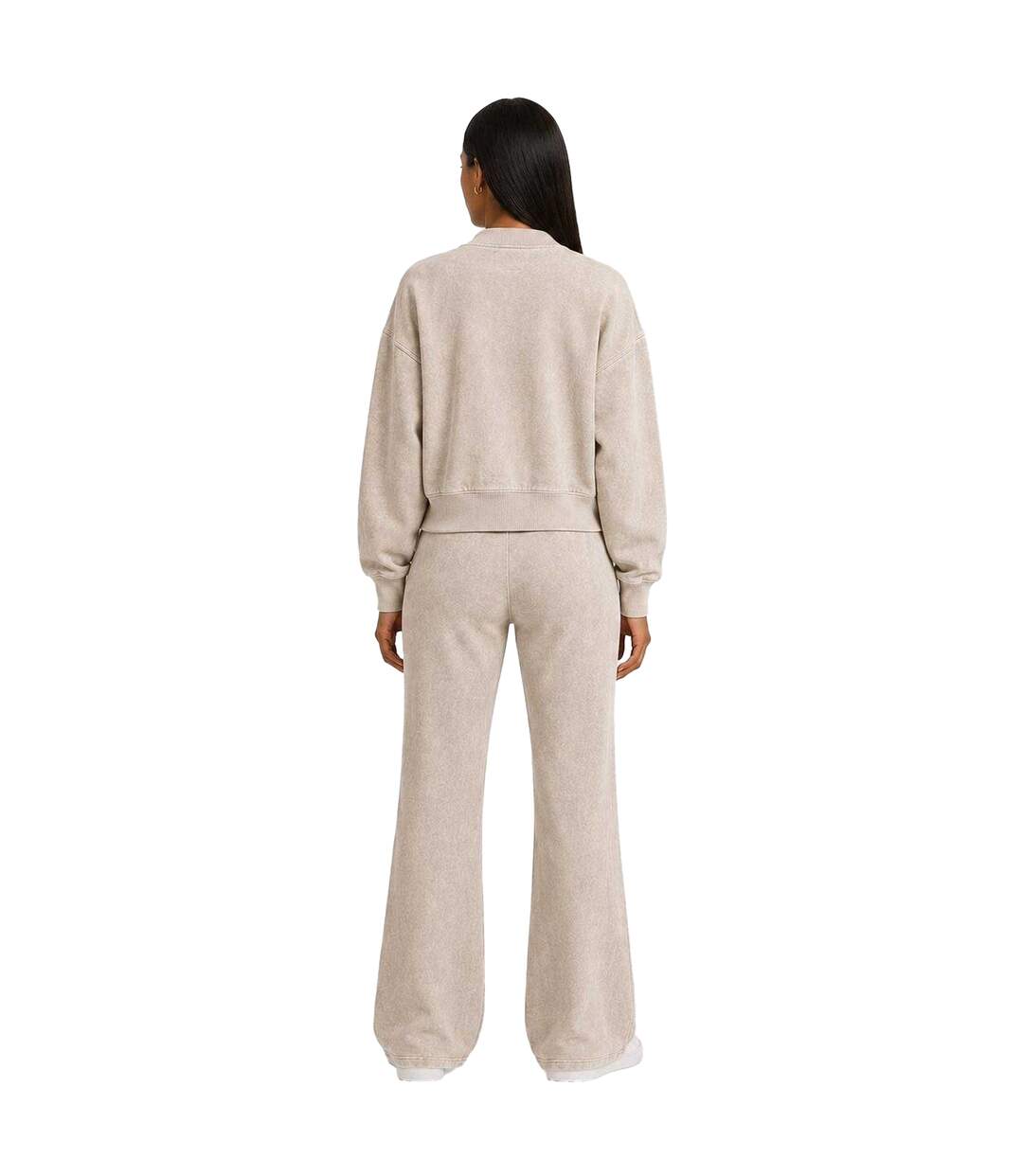 Pantalon De Jogging Motif/style À Plis Femme Taupe I Saw It First-3