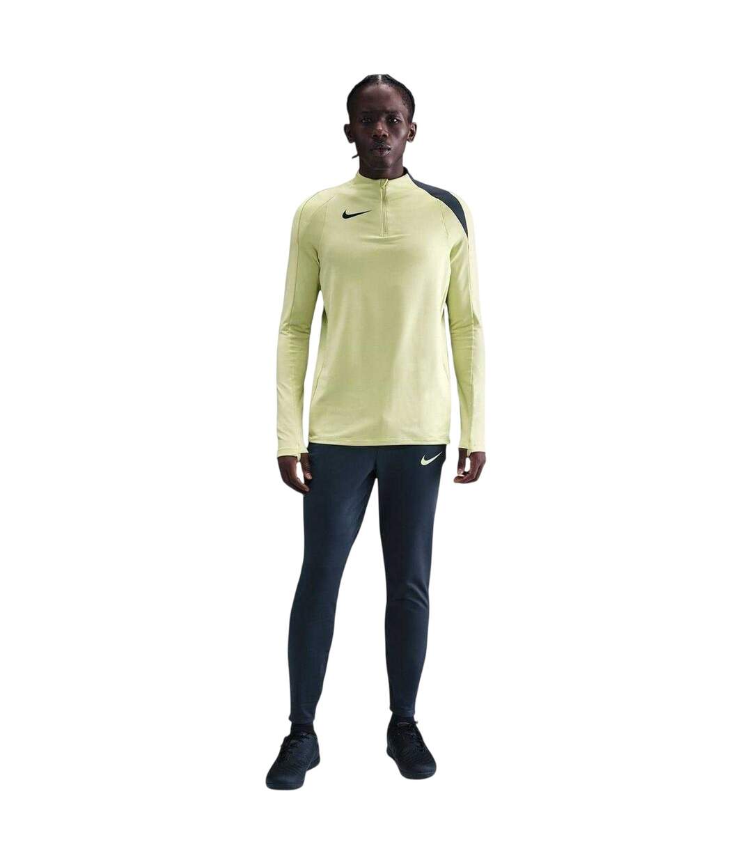 Mens Strike Drill Top Limelight Yellow Nike-1