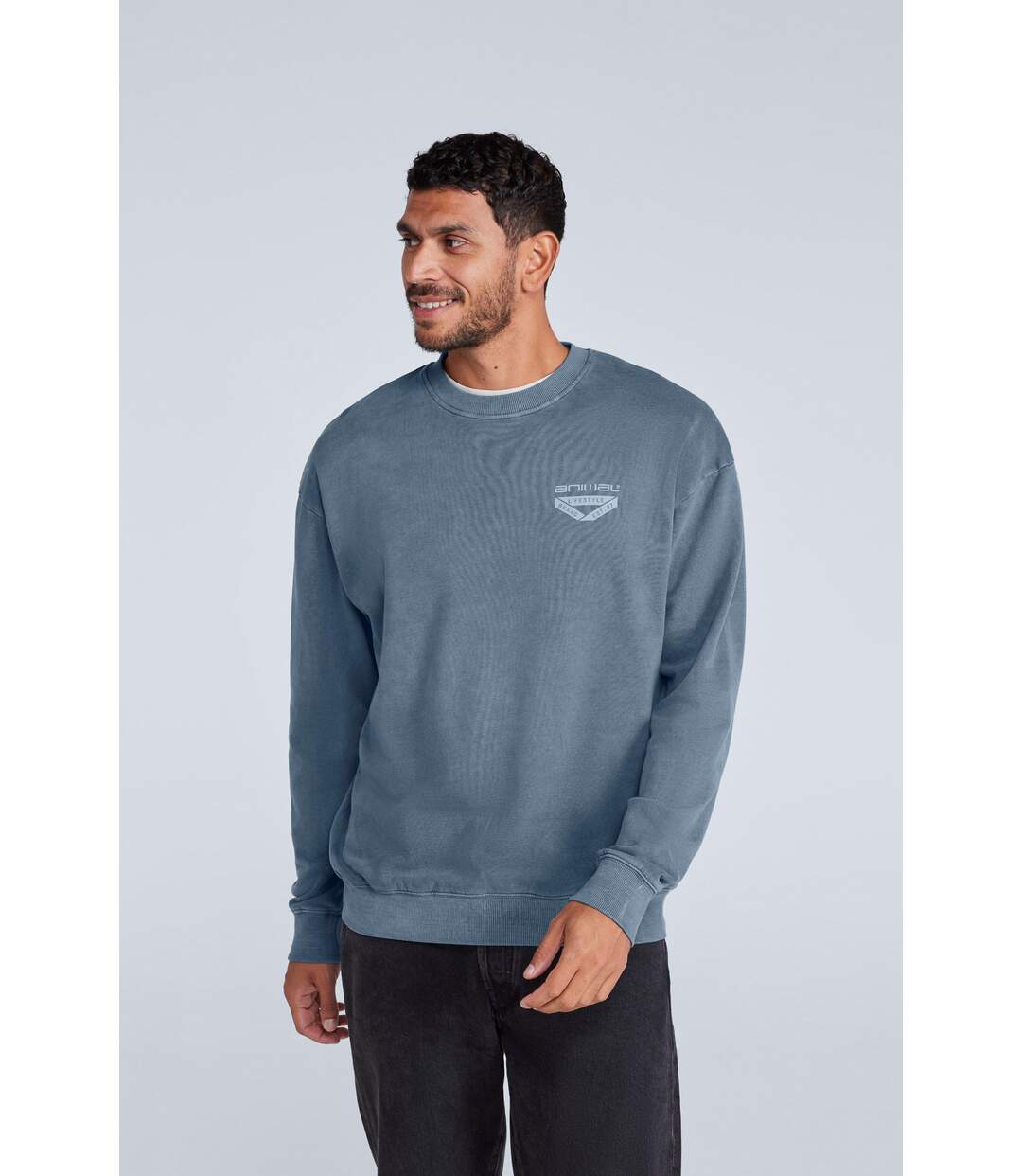 Sweat jonah homme bleu Animal-1