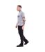 Mens Top Dad Pyjama Set Grey Black Keanu-3