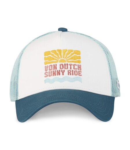 Casquette trucker avec filet en sergé de coton et broderie Surf Sun Vondutch