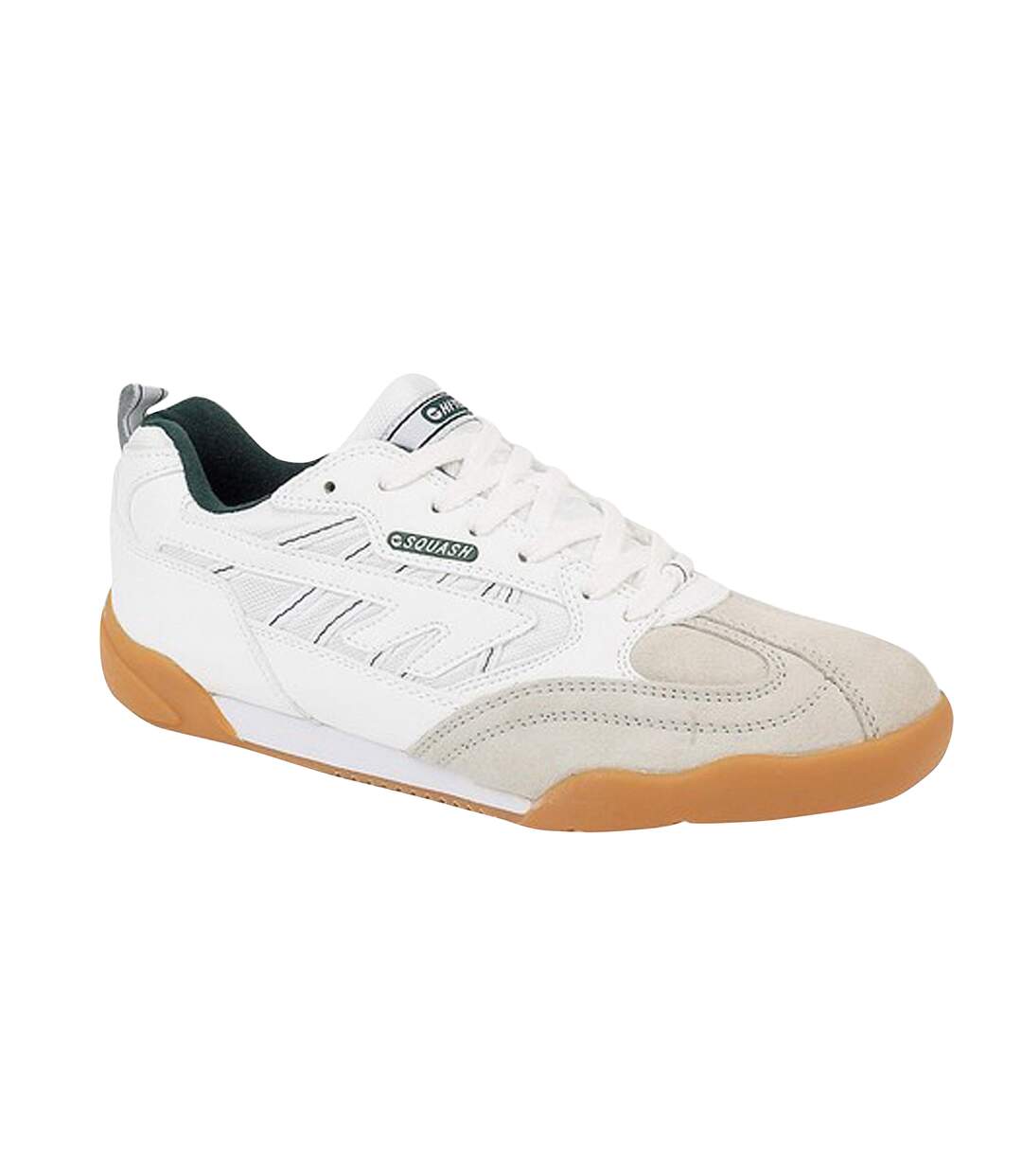 Squash baskets adulte mixte blanc Hi-Tec-2