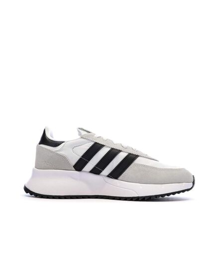 Baskets beiges/noires homme adidas retropy