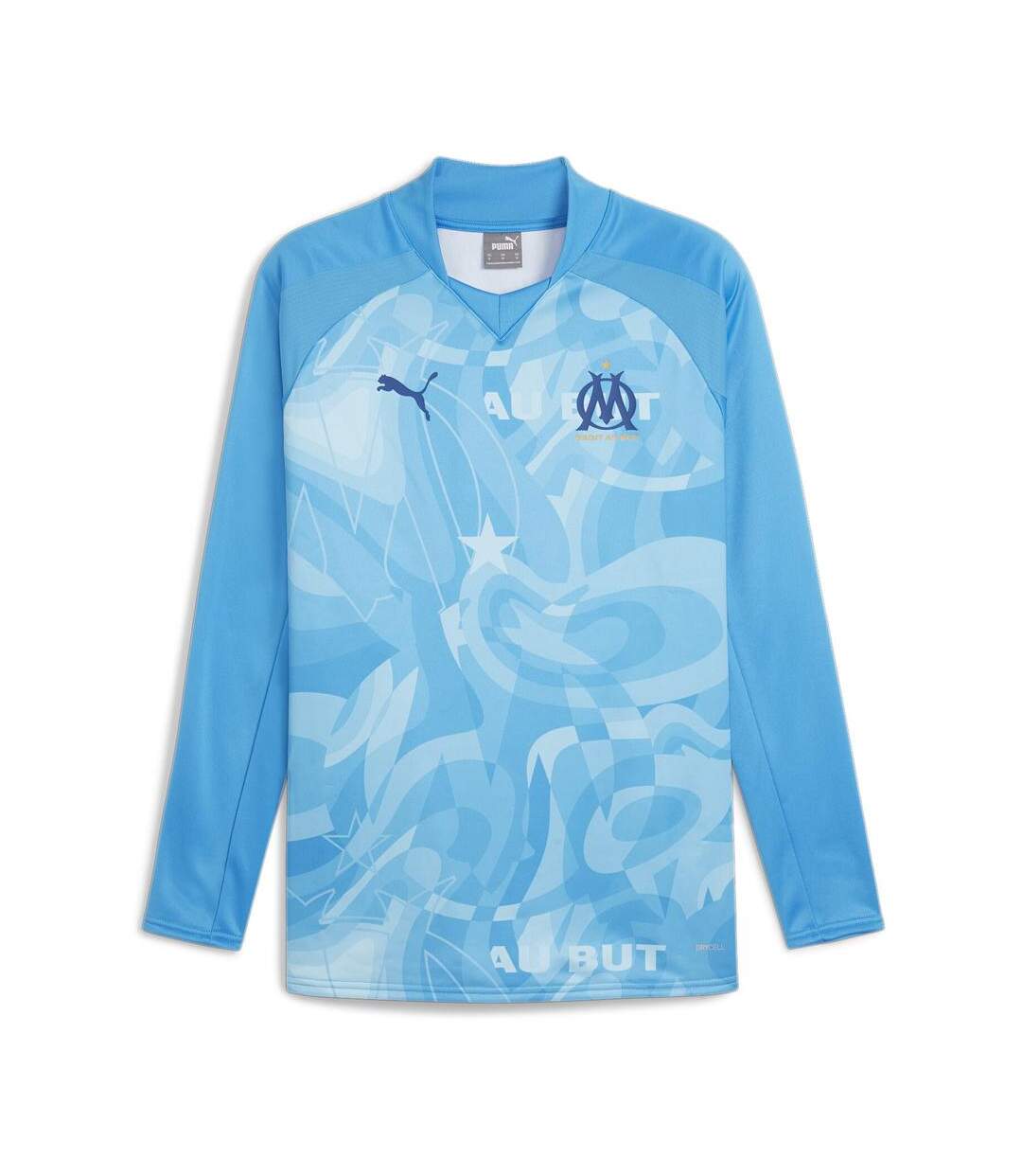 OM Sweat Prématch Bleu Homme Puma 23/24 - L-1